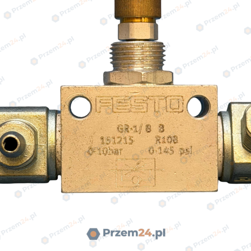 Festo-GR-1-8-B-151215-Flow-Control-Pneumatic-Valve-0-10bar-0-145psi-2