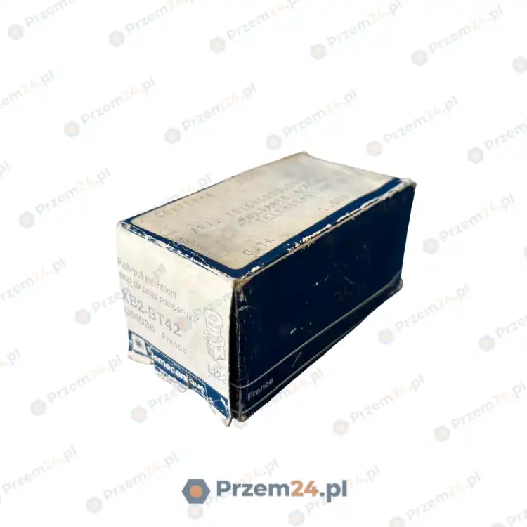 Telemecanique-XB2-BT42-061036-ZB2-BE102-Push-pull-mushroom-actuator