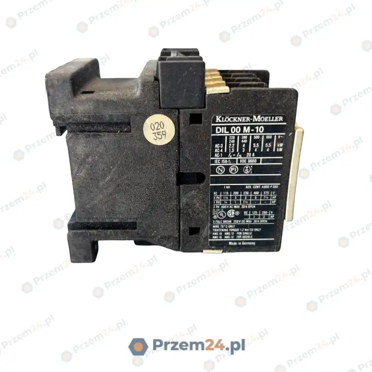 Klockner-Moeller-DIL-00-M-10-DIL00M10-Contactor-220-240V-50-60Hz-3