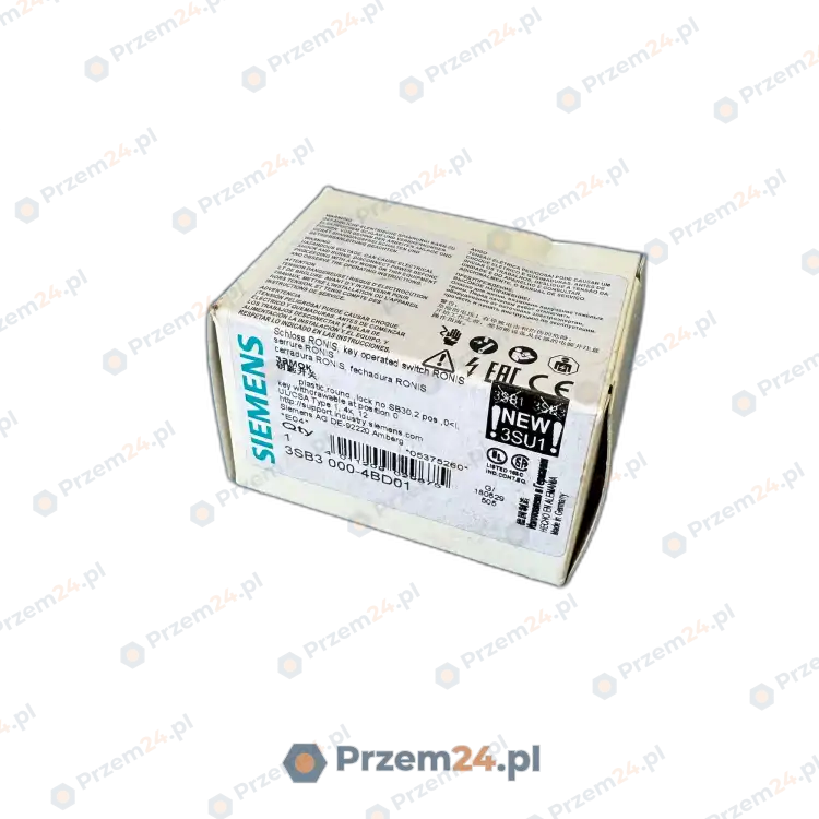 Siemens-3SB3000-4BD01-Rotary-Switch-with-Key