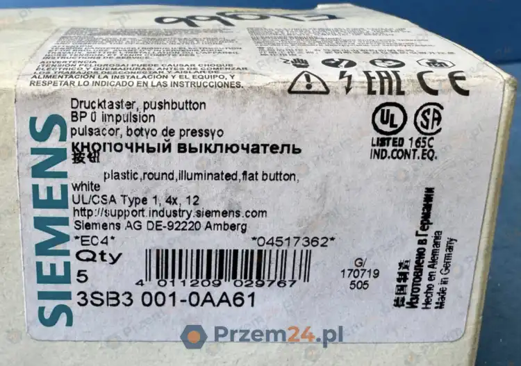 Siemens-3SB3001-0AA61-White-Push-Button-Switch-5-pieces-3