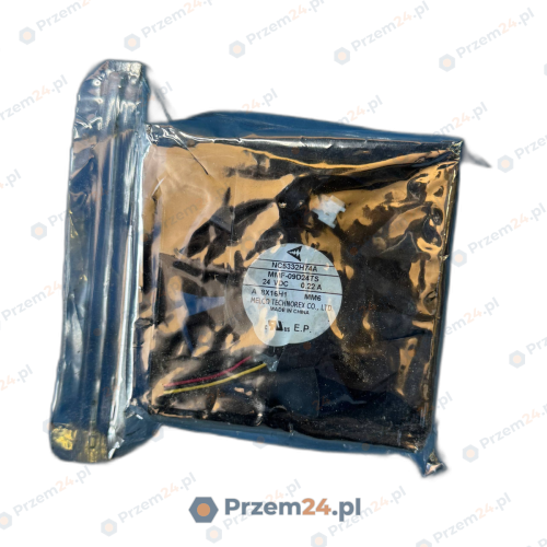 Melco-Technorex-MMF-09D24TS-NC5332H74A-Cooling-Fan-24V-DC-0.22A-92x92x25mm