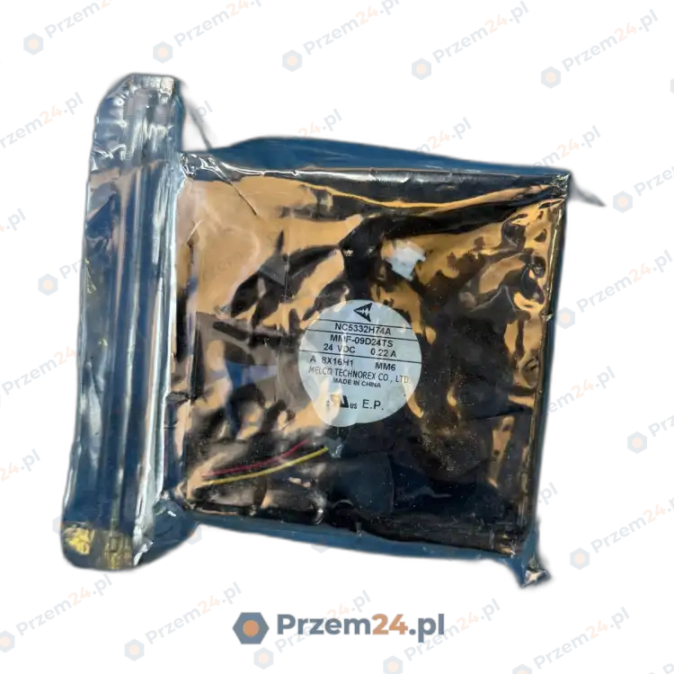Melco-Technorex-MMF-09D24TS-NC5332H74A-Cooling-Fan-24V-DC-0.22A-92x92x25mm