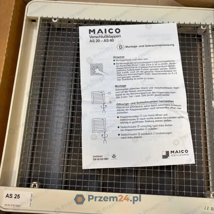 Maico-AS-25-0151.0202-01510202-Automatic-Wall-Shutter-2