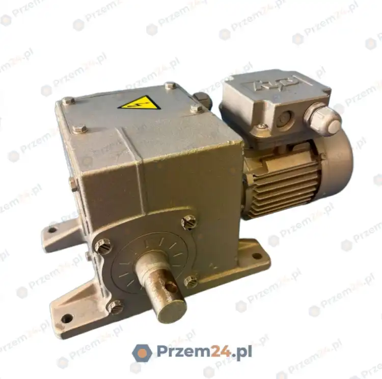 Lock-EWA-10.0905-Worm-Gear-Motor-We06-400V-END20.20-0.13kW-5.6rpm-2