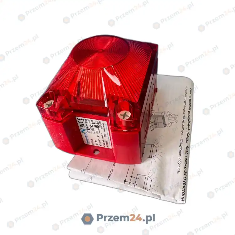 Pfannenberg-PY-X-S-05-21510805000-Xenon-Flashing-Beacon-24V-DC-Red-3