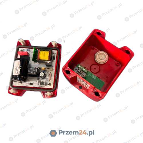 Pfannenberg-PY-X-S-05-21510805000-Xenon-Flashing-Beacon-24V-DC-Red-2