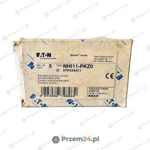 Eaton-NHI11-PKZ0-XTPAXSA11-Standard-Auxiliary-Contact-1NO+1NC-(5-PIECES)-2