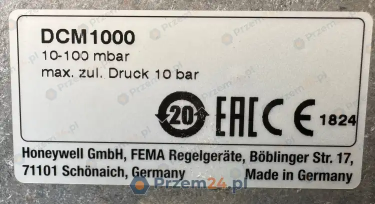 Honeywell-DCM1000-Pressure-switch-10-100mbar-10bar-5