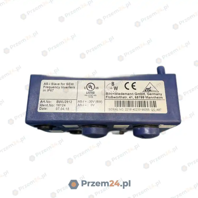 Bihl+Wiedemann-BWU2912-AS-i-Slave-Module-not-worked-3