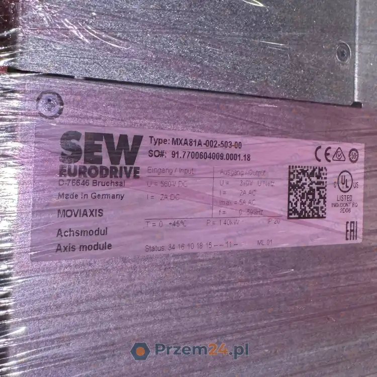SEW-EURODRIVE-MOVIAXIS-MXA81A-002-503-00-Servo-Axis-Module-4