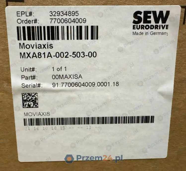 SEW-EURODRIVE-MOVIAXIS-MXA81A-002-503-00-Servo-Axis-Module-6