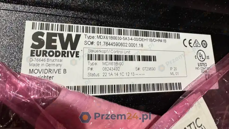SEW-EURODRIVE-Movidrive-MDX61B0030-5A3-4-00-DEH11B-DHR41B-Frequency-Inverter-5