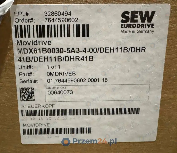 SEW-EURODRIVE-Movidrive-MDX61B0030-5A3-4-00-DEH11B-DHR41B-Frequency-Inverter-7