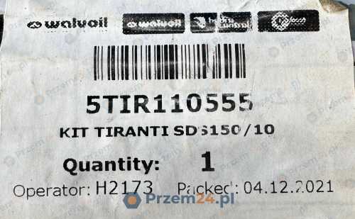 Walvoil-5TIR110555-Tie-rod-kit-for-directional-valve-SDS150-10-2