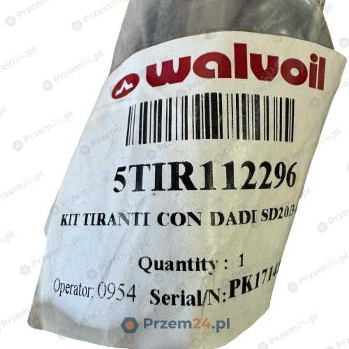 Walvoil-5TIR112296-SD925T2-Tie-rod-kit-with-nuts-2