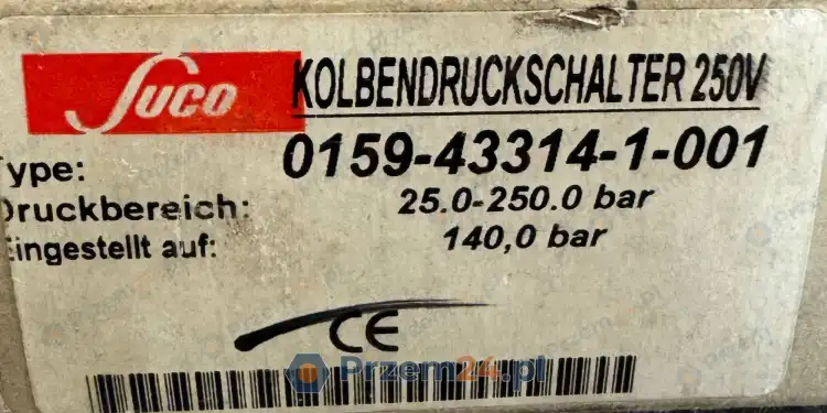 Suco-0159-433-14-1-001-0159433141001-Pressure-switch-25-250bar-2Amp-5
