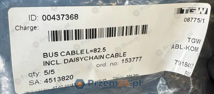TGW-00437368-AKAtech-114849-Bus-cable-Daisy-Chain-82,5mm-4
