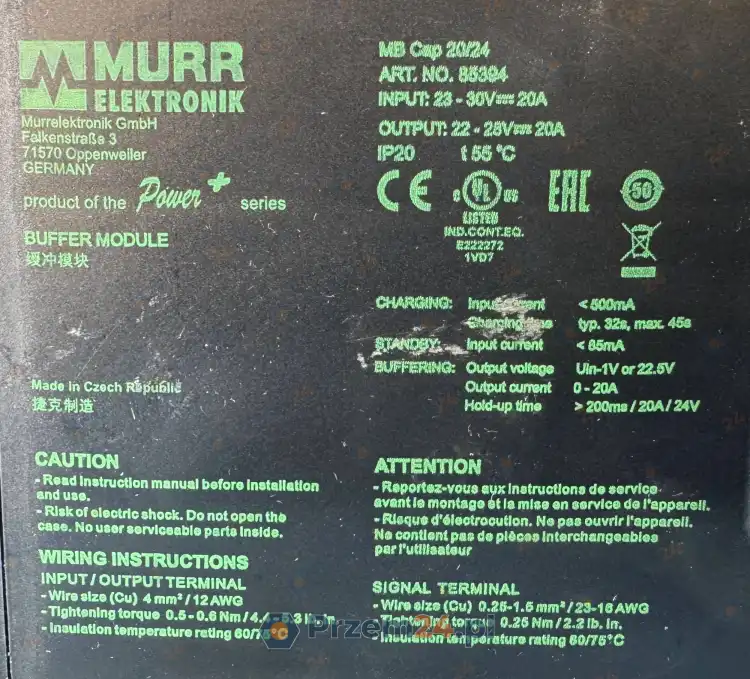 Murrelektronik-MB-Cap-20-24-85394-Buffer-module-23-30V-20A-5