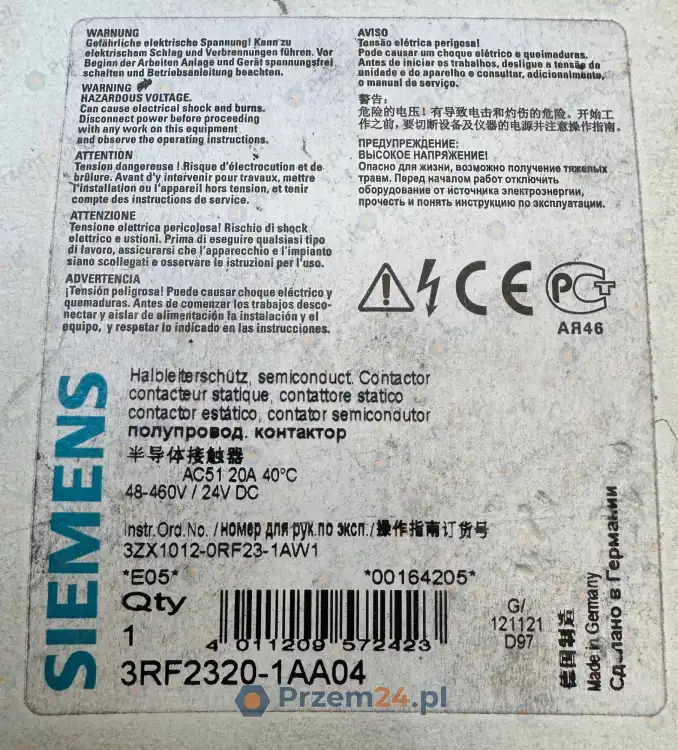 Siemens-3RF2320-1AA04-Solid-state-contactor-20A-48-460V-3