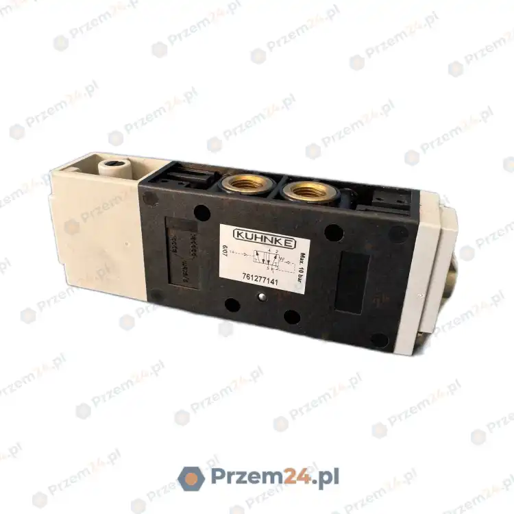 Kuhnke-761277141-Pneumatic-Valve-5-2-Air-Pilot-Spring-Return-10-bar