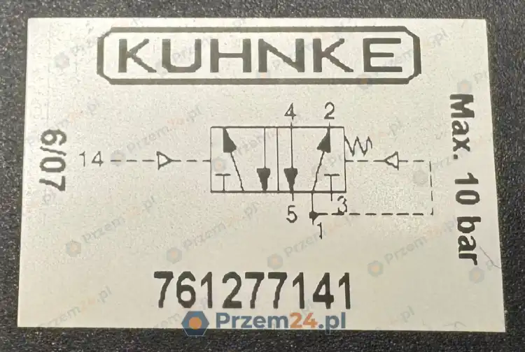 Kuhnke-761277141-Pneumatic-Valve-5-2-Air-Pilot-Spring-Return-10-bar-5