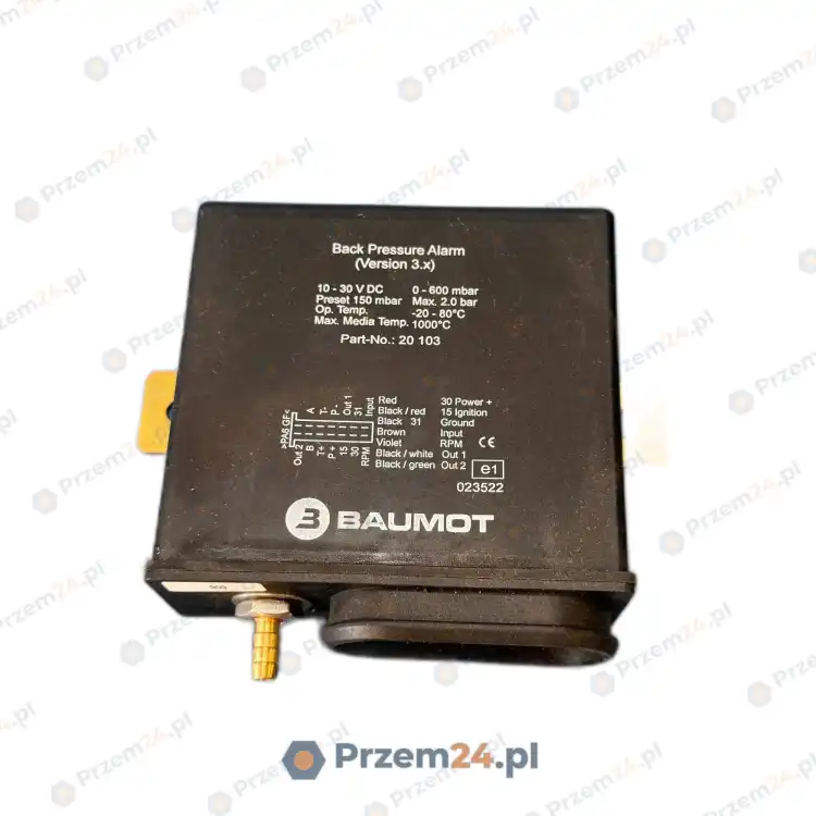 Baumot-Back-Pressure-Alarm-20-103-+-Display-20-115-DPF-Monitoring-Kit-Cables-7