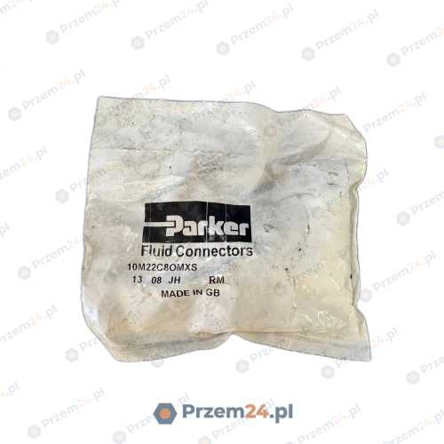 Parker-10M22C8OMXS-Hydraulic-Fitting-Male,-90-°