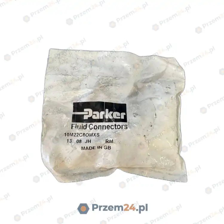 Parker-10M22C8OMXS-Hydraulic-Fitting-Male,-90-°