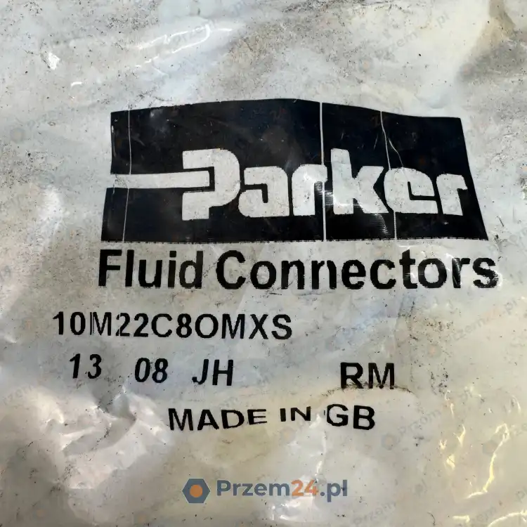 Parker-10M22C8OMXS-Hydraulic-Fitting-Male,-90-°-3