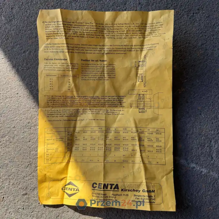 CENTA-Centaflex-CF-A-028-3-S-50-70022-2019608-Coupling-Complete-Kit-Hub-Flange-12