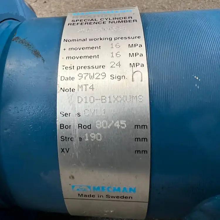 Mannesmann-Rexroth-295-30033-D10-B1XXUMS-Hydraulic-Cylinder-80-45x190-16-MPa-6