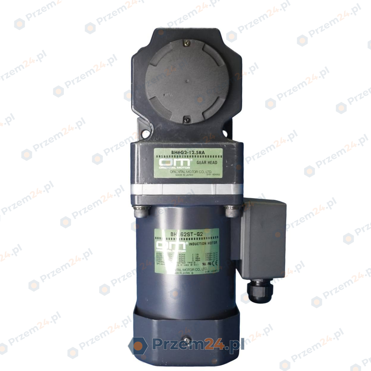 ORIENTAL-MOTOR-BH6G2-12.5RA-BHI62ST-G2-Induction-motor-w-gear-head-New-no-box