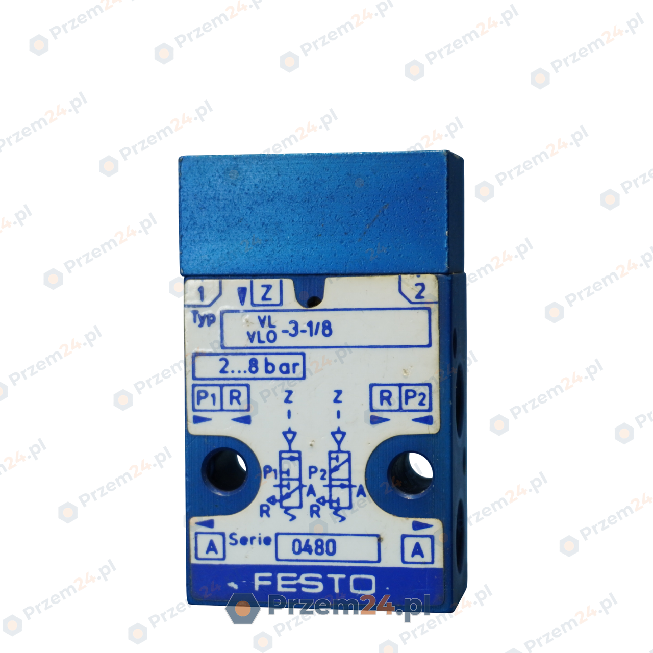 FESTO-VLO-3-1-8-VL-3-1-8-Pneumatic-Valve-Used