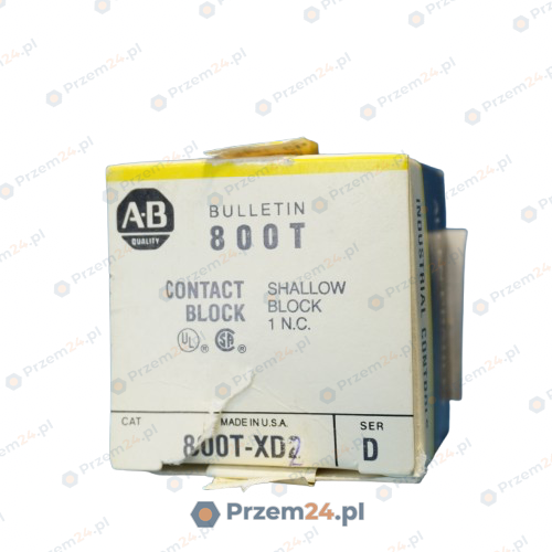Allen-Bradley-800T-XD2-800TXD2-Contact-Block-(LOT-OF-2)-New-in-box