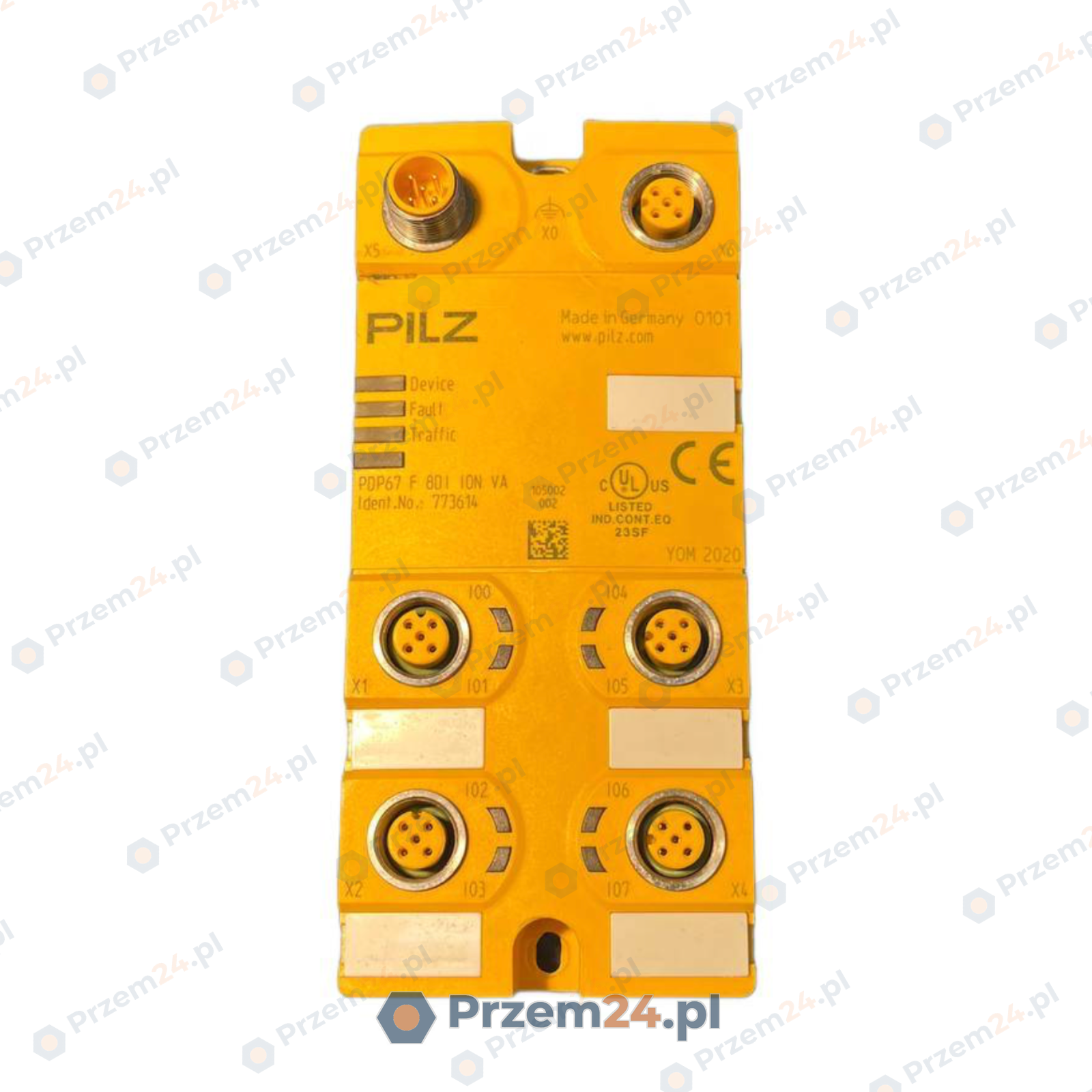 Pilz-773614-PDP67-F-8DI-ION-VA-Input-module-Used