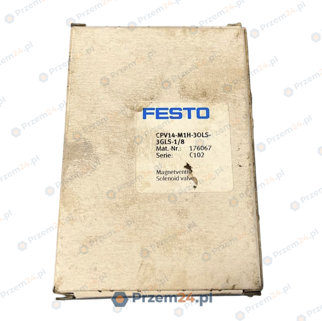 Festo-CPV14-M1H-3OLS-3GLS-1-8-176067-Solenoid-valve-–-New-in-box