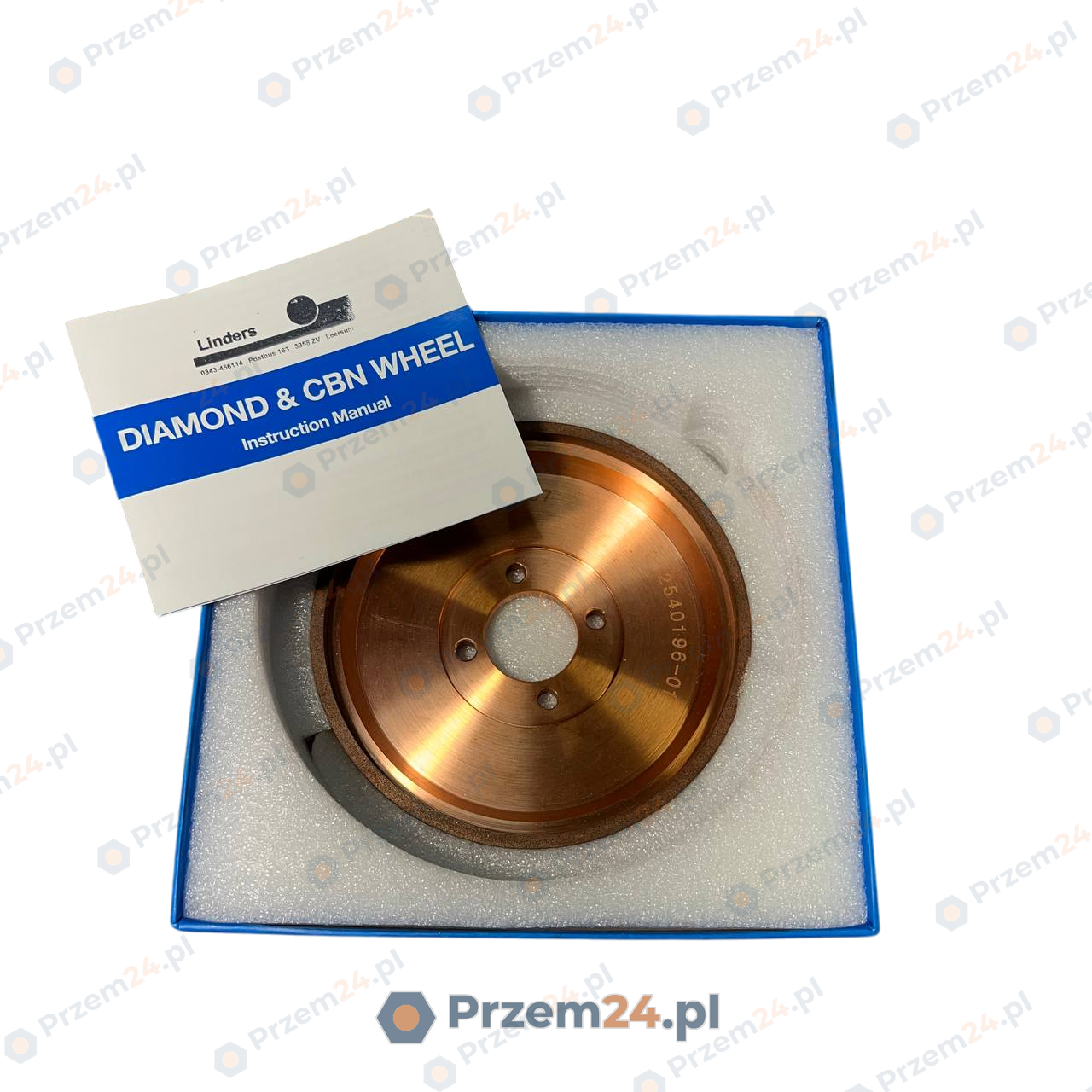 Linders-B107-135D-26T-4W-6X-30H-RB6A2-Grinding-Wheel-New-in-box