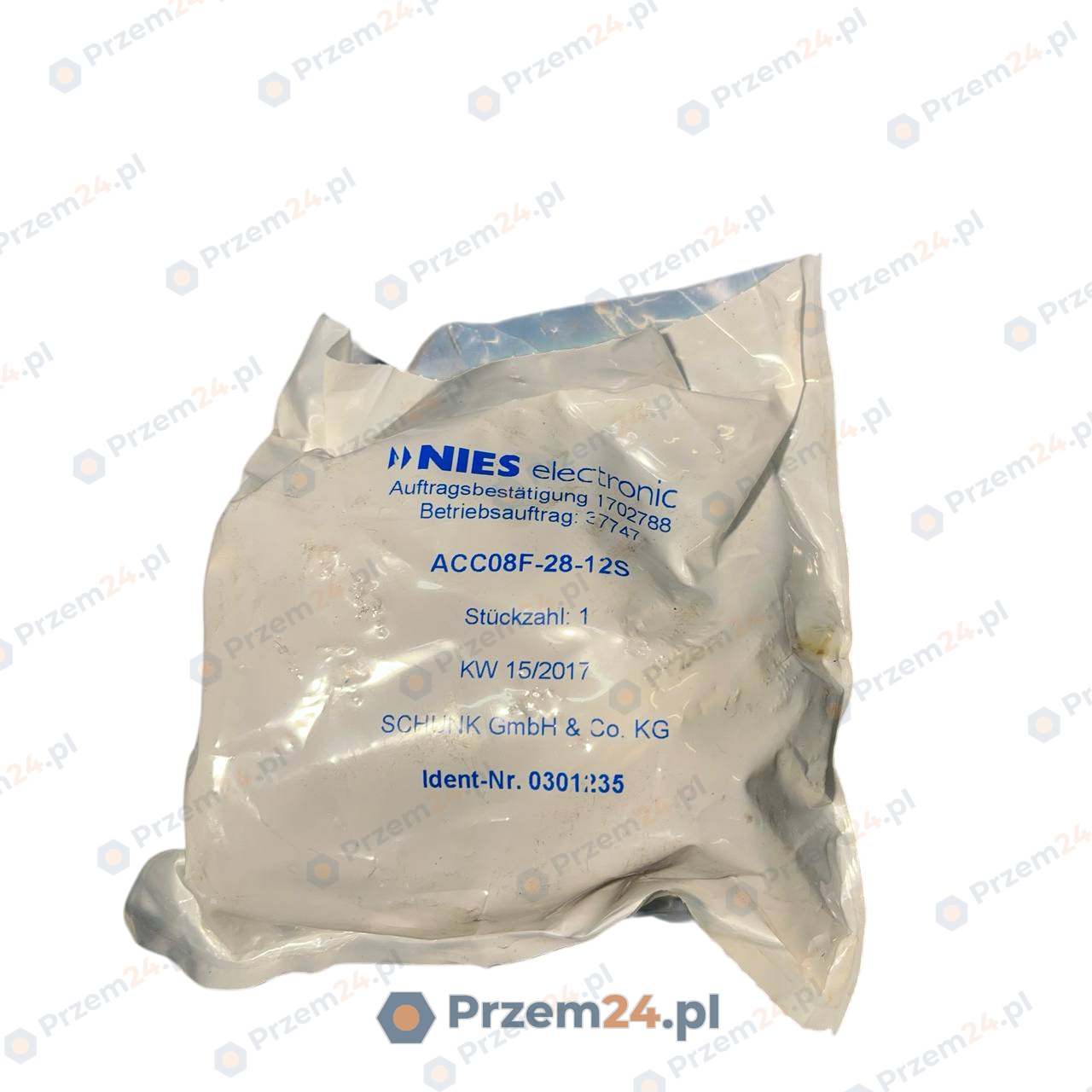 NIES-Schunk-ACC08F-28-12S-0301235-Connector-Sensor-New-in-box