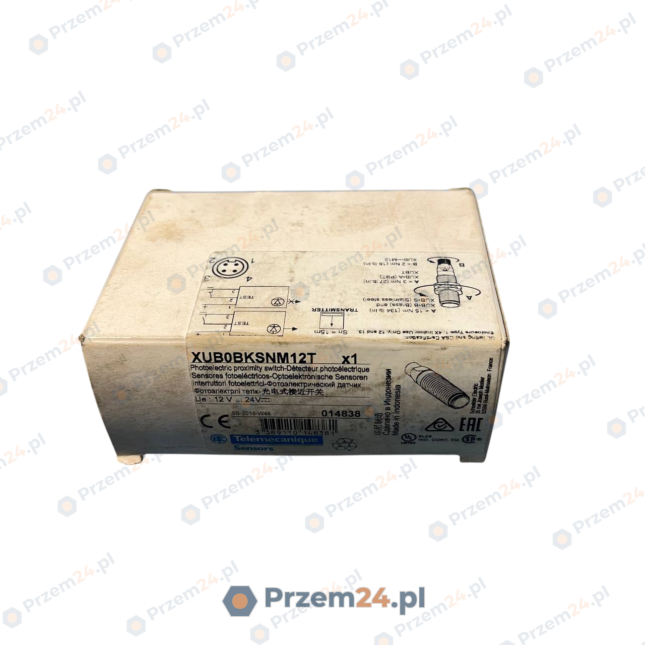 Telemecanique-XUB0BKSNM12T-014838-Photoelectric-Proximity-Switch-New-in-box