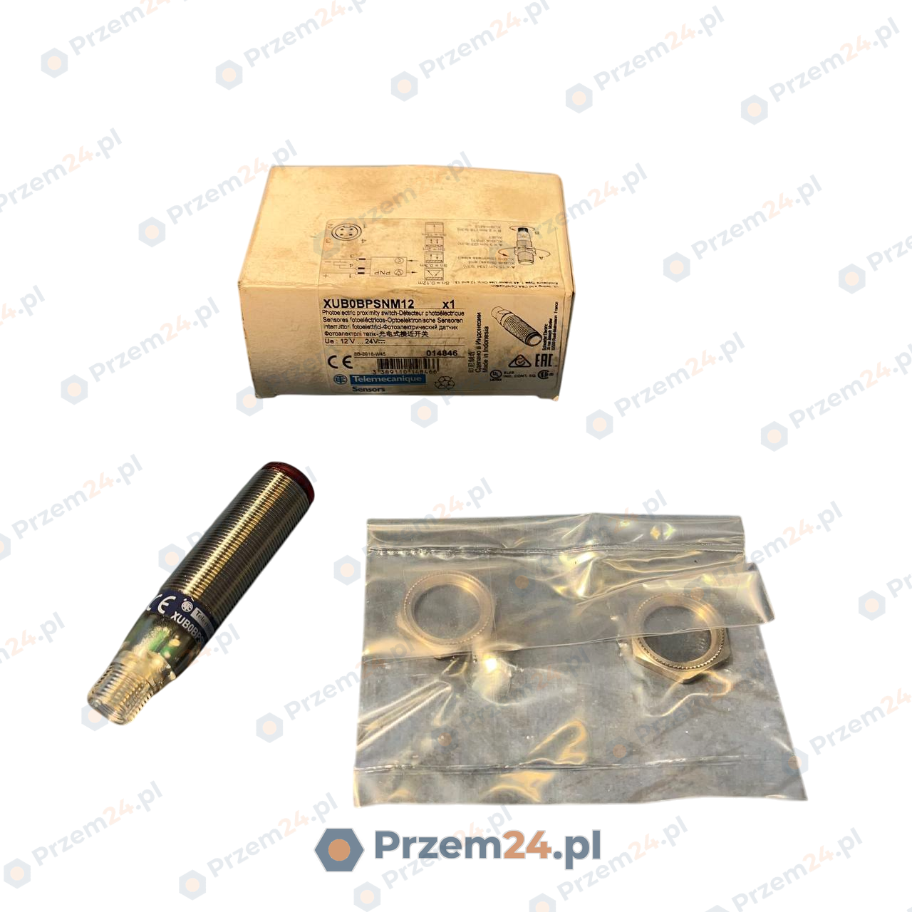 Telemecanique-XUB0BPSNM12-014846-Photoelectric-Proximity-Switch-New-in-box