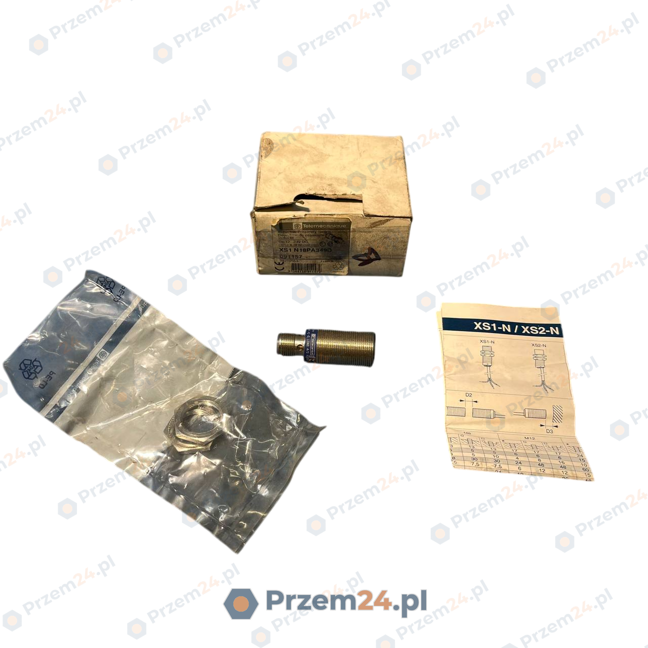 Telemecanique-XS1-N18PA349D-091157-Inductive-Proximity-Switch-New-in-box
