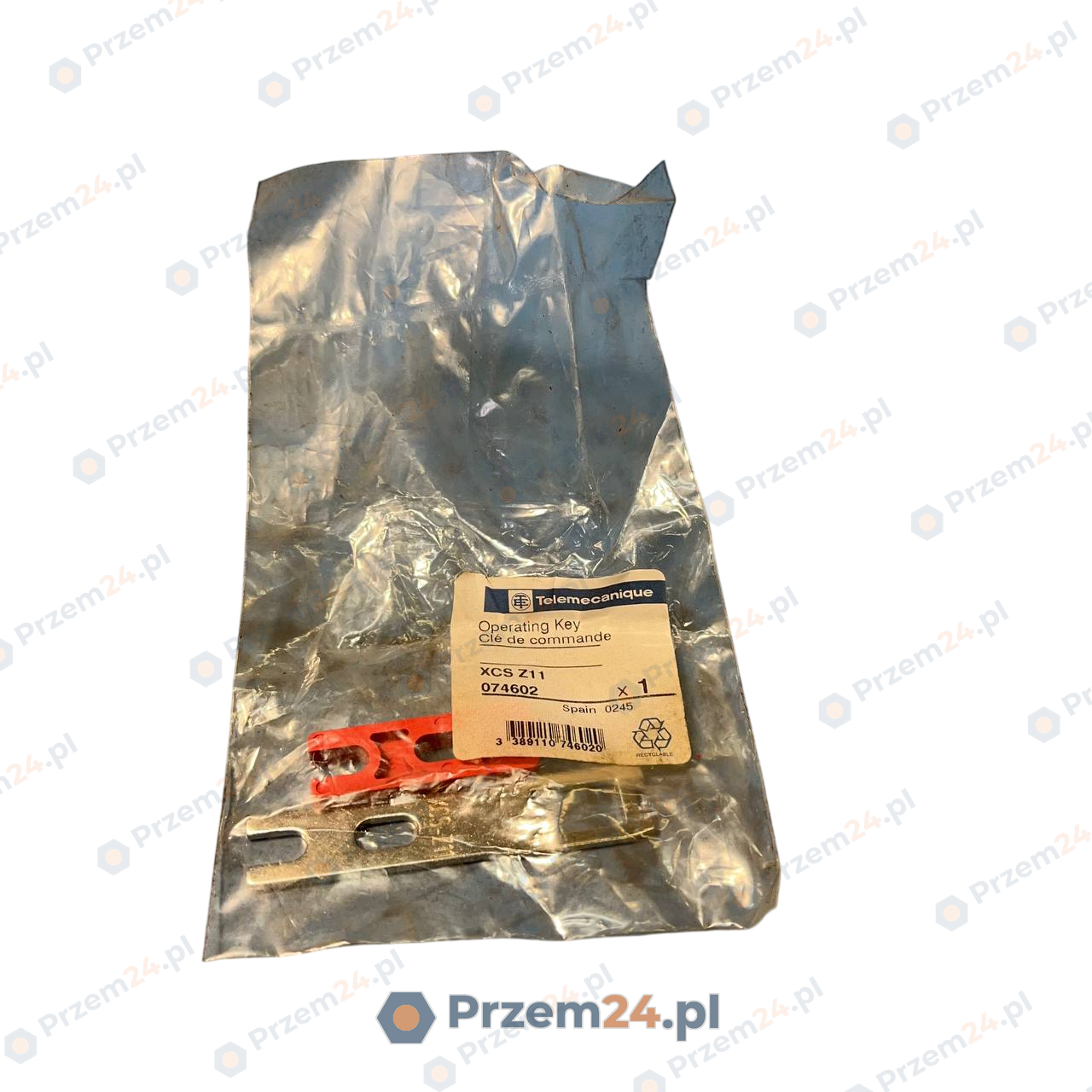 Telemecanique-XCS-Z11-XCSZ11-074602-Operating-Key-(x5-pieces)-New-in-box