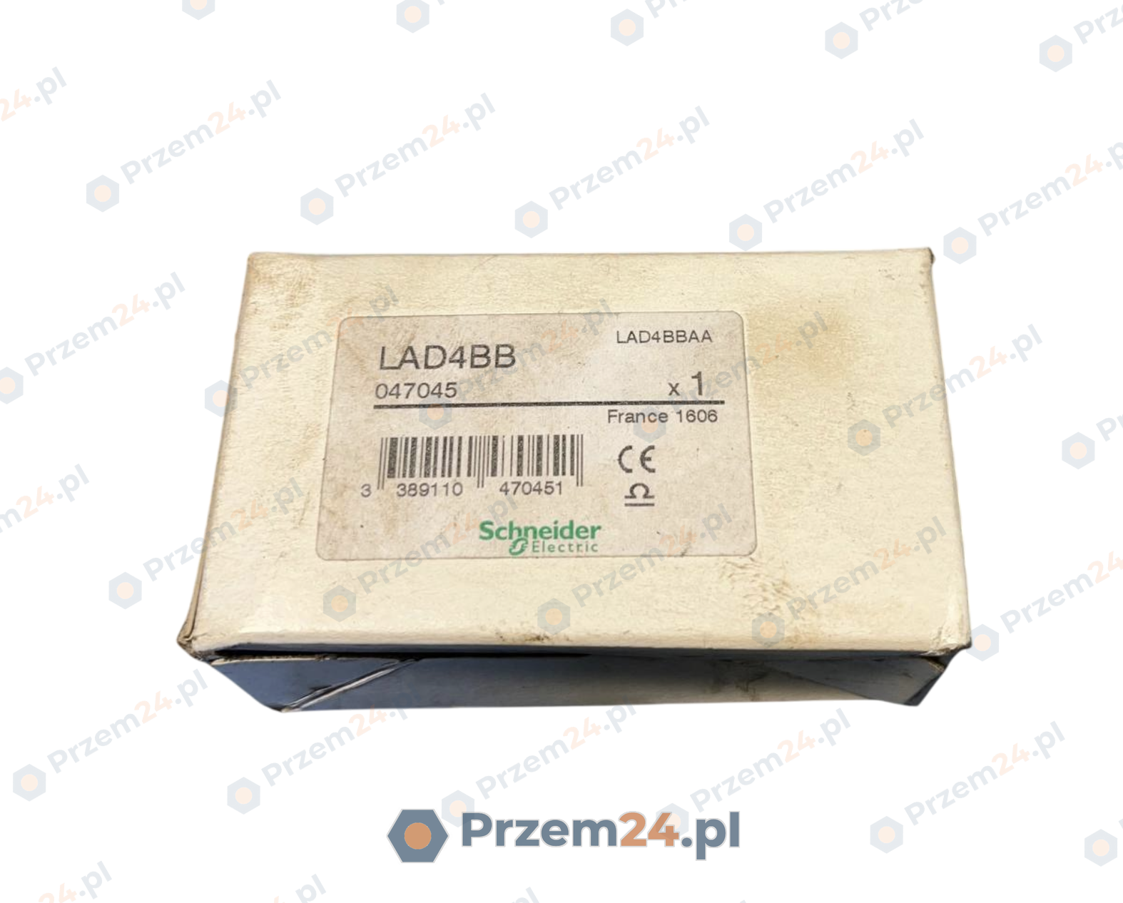 Schneider-LAD4BB-047045-Retrofit-Coil-Adapter-New-in-box