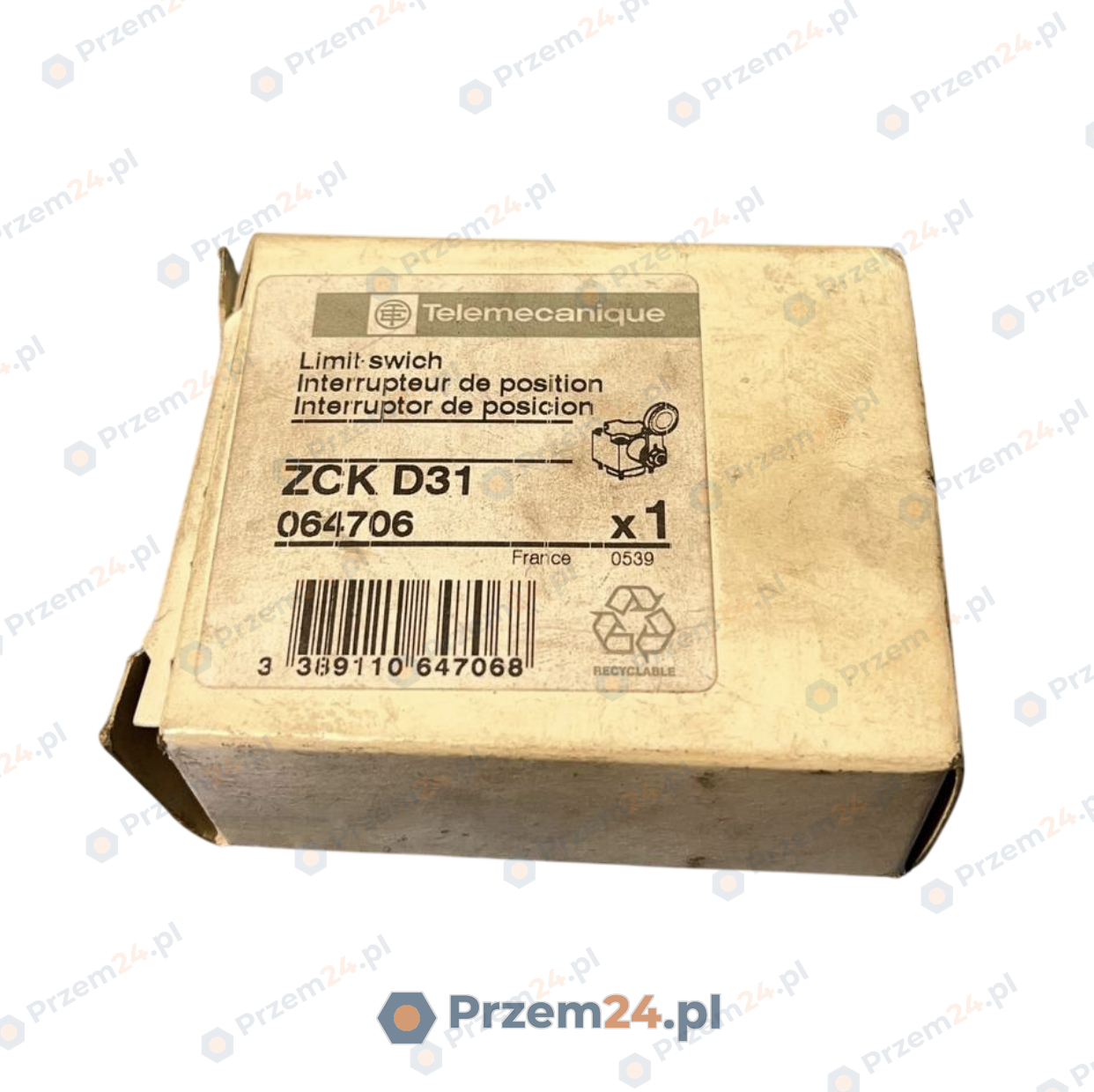 Telemecanique-ZCK-D31-ZCKD31-064706-Limit-Switch-New-in-box