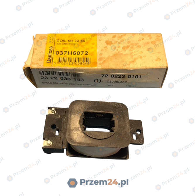 Danfoss-037H6072-Coil-for-32-50-220-230V-50Hz-New-in-box