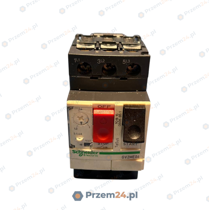 Schneider-GV2ME06-Circuit-Breaker-1-1,6A-–-Used