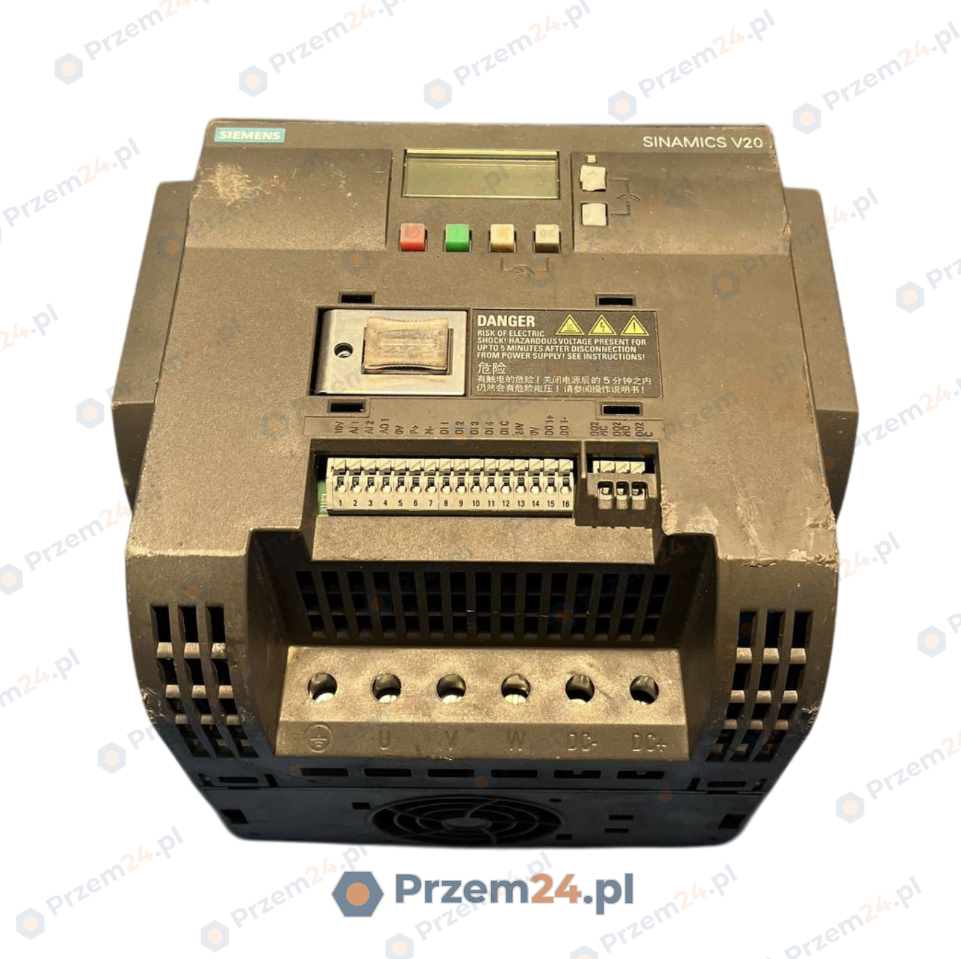 Siemens-Sinamics-V20-6SL3210-5BE25-5UV0-Inverter-Drive-Used