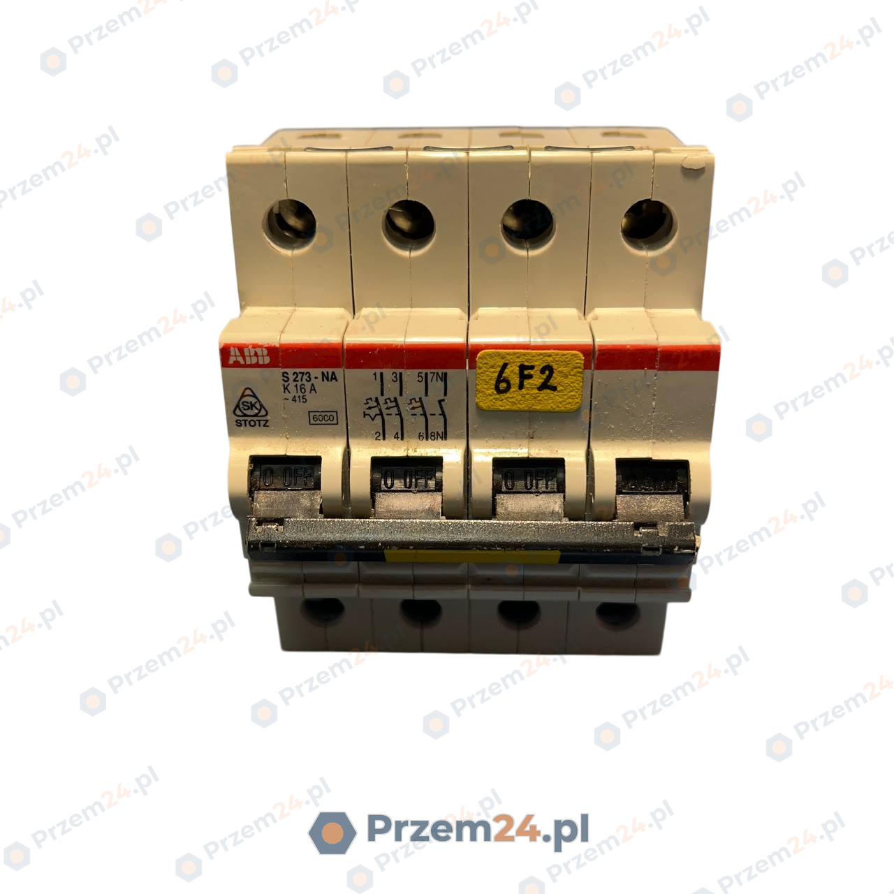 ABB-S273-NA-K16A-Circuit-breaker-Used