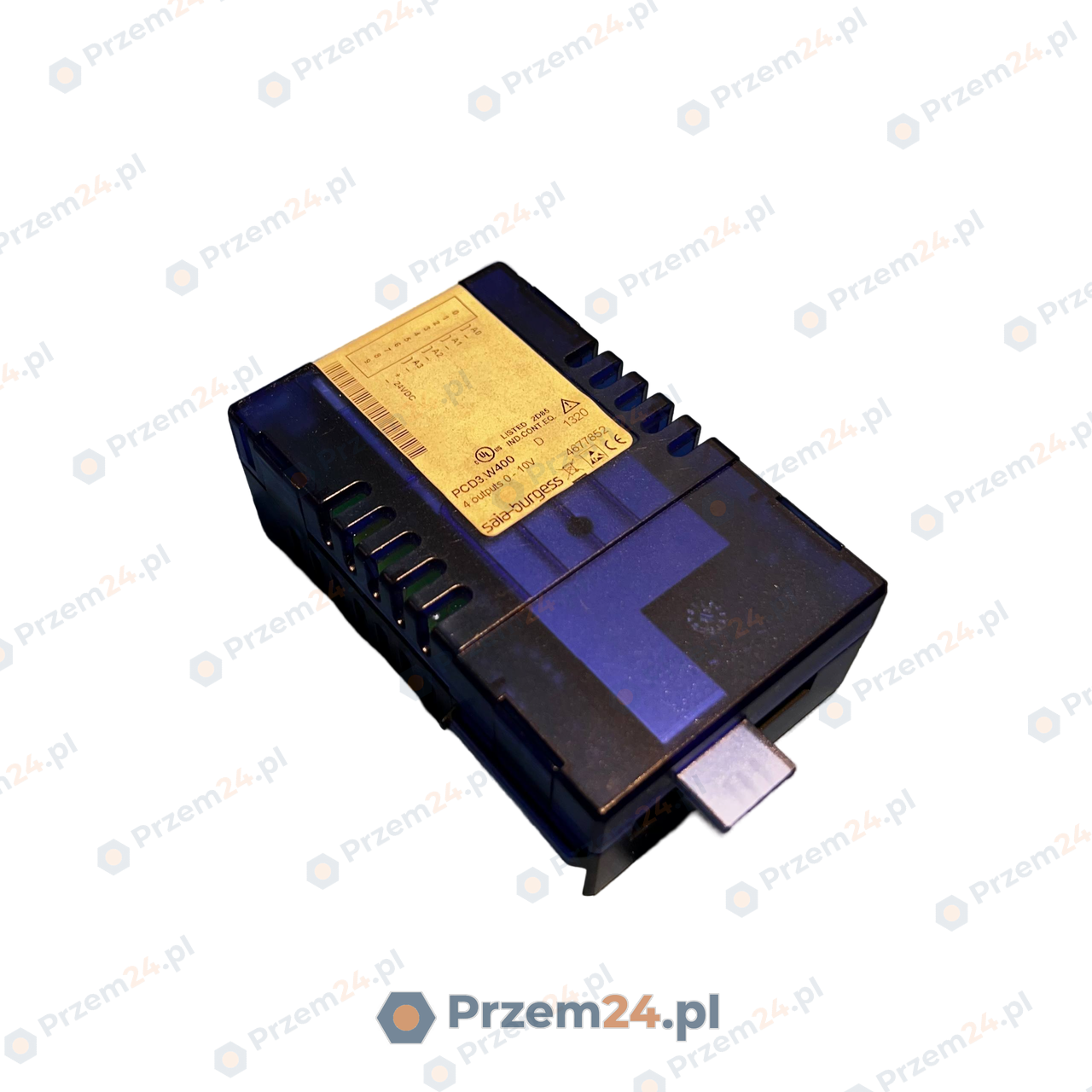 Saia-Burgess-PCD3.W400-Analog-Output-Module-4-outputs-0-10V-Used